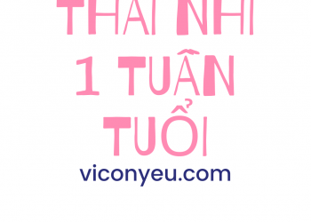 Thai nhi 1 tuần tuổi