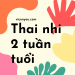 Thai nhi 2 tuần tuổi- Cuộc gặp gỡ giữa tinh trùng và trứng