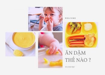 Các phương pháp cho bé ăn dặm cho bé