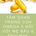 Tầm quan trọng của Omega-3 với bà bầu và thai nhi