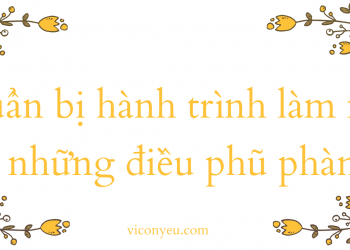 Chuẩn bị hành trình làm mẹ và những điều phũ phàng