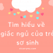 Tìm hiểu về giấc ngủ của trẻ sơ sinh